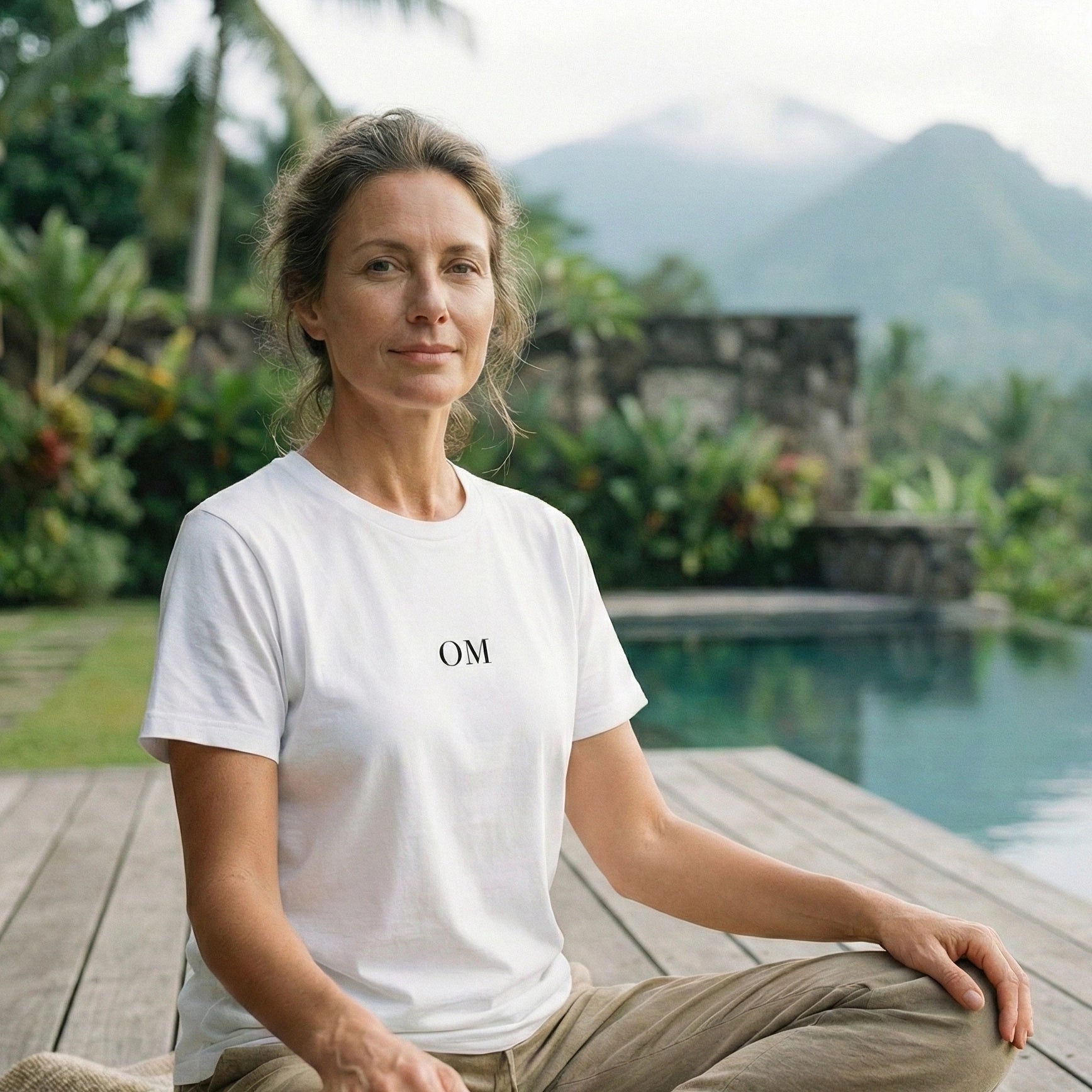 The Om Peace Peace Peace Tee